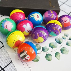 小猪佩奇弹弹球小球宝宝婴儿手抓球安全柔软智益佩奇室内小童玩具