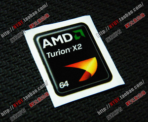 原装正品笔记本 标签贴纸AMD炫龙TuionX2双核 笔记本电脑标志LOGO
