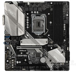 华擎b365m prp4  b365小板 1151针 ddr4内存 支持8代9代cpu 带m2