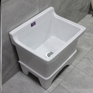 拖把池洗手盆一体阳台涮拖把拖布池水槽一体移动水池洗拖把的池子