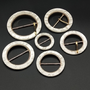 衣扣环圆形金属百搭