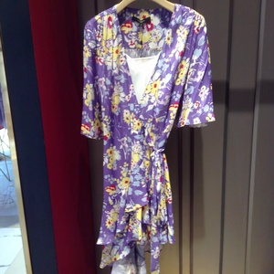 可可尼专柜正品19夏紫色连衣裙长裙29101B022176F原3088