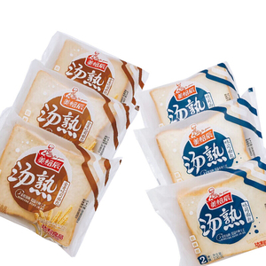 达利园美焙辰100g汤熟吐司面包2片装口袋款点心零食休闲营养早餐