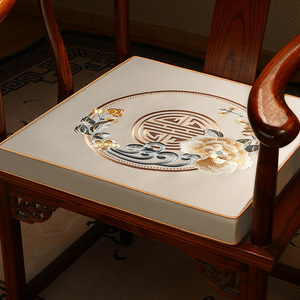 椰棕坐垫中式红木椅子垫加厚加硬实木沙发垫子圈椅茶椅垫座垫定制