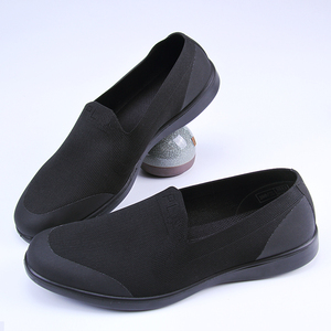 黑色布鞋春秋鞋 男司机轻便军布鞋 休闲透气网面老人平底新式布鞋