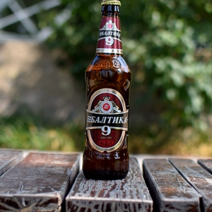 俄罗斯进口bajithka/波罗的海9号烈性啤酒450ml×12瓶高浓度啤酒