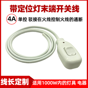 带指示灯4A单控开关带线代替拉线开关吊灯台灯吊扇风机开关延长线