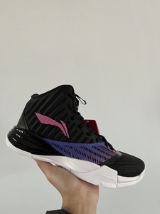 李宁暴风高帮篮球鞋黑蓝粉abpp003-3 abpp003-53,abpr075-3