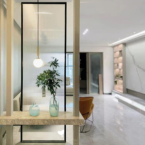 鞋柜钢化玻璃隔断