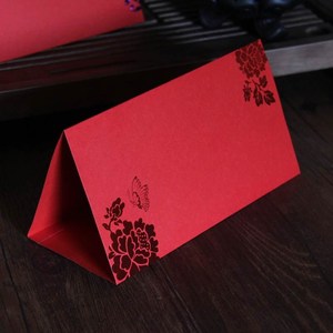 婚礼坐席卡