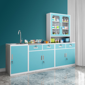 处置台诊所西药柜拆装洗手池医务室医用不锈钢无菌办公桌诊疗桌子