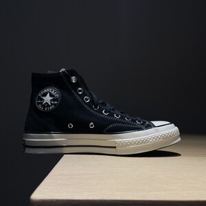 tex防水皮革黑色高帮star/匡威帆布男女鞋169902ctb4740145959243