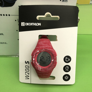 紫紫嫣淘宝迪卡侬儿童手表男童女孩防水考试电子手表运动小学生电子