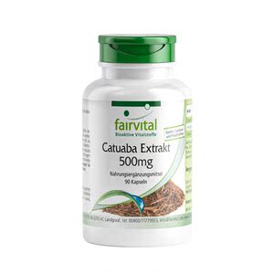 fairvital catuaba extrakt 500mg 卡图巴睾酮素胶囊增加雄性激素