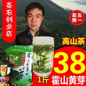 黄茶正宗霍山黄芽2023新茶500g茶叶散装茶农直销雨前春茶家庭包邮