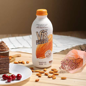 新疆巴旦木仁原味饮料 v18美益天v18巴旦姆1.1l植物蛋白原饮1瓶