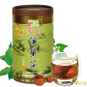 豪爽溪黄茶50袋绿罐装袋泡养生茶溪黄草凉茶100g (2g*50袋)/罐