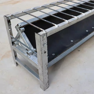 5米2米的高度槽小羊槽羔羊补料槽,可调节开口有反转的方便清理