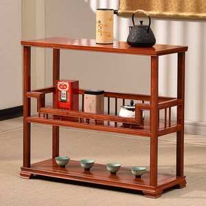 红木边几花梨木茶水架刺猬紫檀小茶几客厅桌边角几茶叶茶具置物架