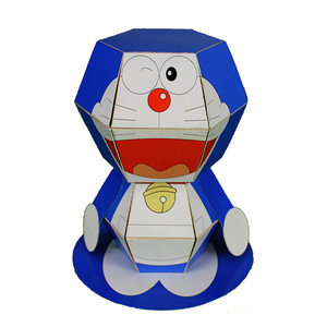 中村开己巧手折一折日本机关折纸玩偶创意动态3d立体剪纸哆啦a梦