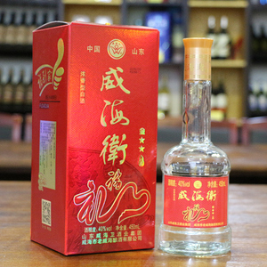 二星白酒浓香型450ml国产整箱6瓶厂家直营山东酒厂威海卫酒类旗舰店