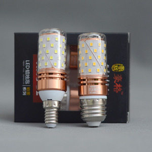 LED灯泡玉米棒E27 14大小螺口12W瓦云石吊灯家用工程光源节能变光