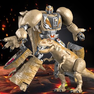 超大变形玩具恐龙金刚霸王龙手办大黄蜂男孩机器人儿童合金正版4