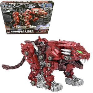 tomy多美 索斯机械兽 zoids 烈焰长牙狮zw45 拼装模型玩具 日版