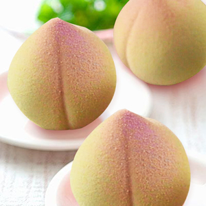 轻舞飞扬4927淘宝网红桃子模具杏仁豆腐寿桃巧克力硅胶磨具仙桃奶冻