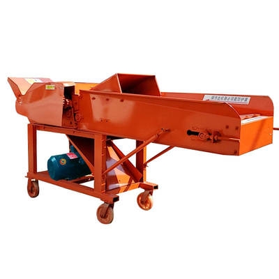 卧式铡草机家用220v大型玉米秸秆粉碎机干湿两用多功能揉丝机三相