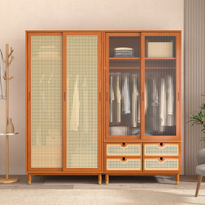 008人付款淘宝推拉门衣柜现代简约家用卧室组合玻璃移门柜子小户型带