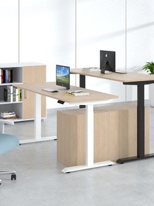 电动升降桌腿站立式电脑学习书桌双电机升降台可调高度办公桌架
