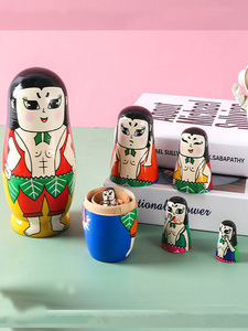 套娃俄罗斯正版葫芦娃套娃玩具女孩中国风男孩7层创意礼物正品