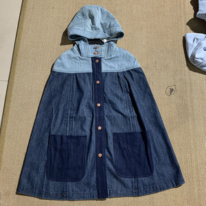 不买后悔牛仔斗篷外套