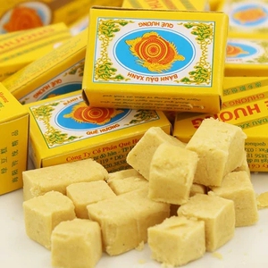 大富乡绿豆糕办公室零食越南海阳特产绿豆饼一盒42个8090零食小吃