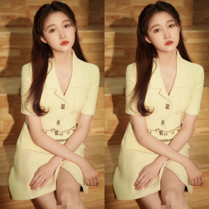 00fangcj1314淘宝关晓彤同款2022春季女装 翻领重工玫瑰刺绣衬衫