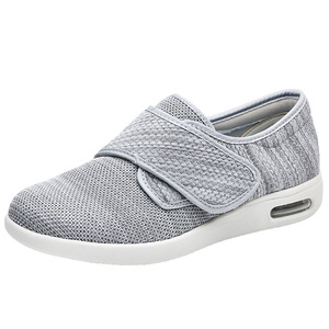 春秋偏瘫糖尿足鞋加肥宽可调节浮肿拇指外翻男女老人脚肿鞋病人