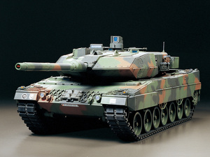 田宫Tamiya 56020 德军Leopard 2 A6 1/16遥控仿真坦克 FULL OP