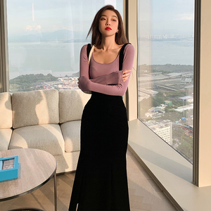 吊带包裙半身裙