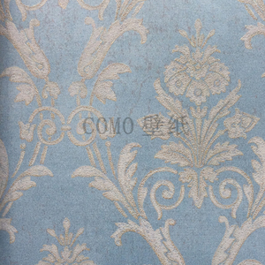 博艺欧式大马士革客餐厅电视沙发背景墙纸壁纸g2308-1-2-3-4-5-6