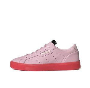 adidas三叶草sleek杨幂果冻水晶底女子运动板鞋 bd7475