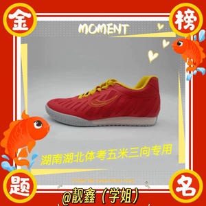 湖南省湖北体育高考申亚五米三向测试专用鞋 防滑耐磨、防水耐脏
