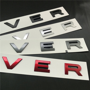 路虎车标揽胜极光range rover前后标机盖标evoque椭圆中网标 尾标