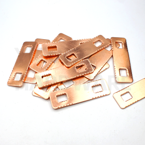 m6m8线槽 桥架 带齿接地铜片 桥架接地铜片 自带爪铜桥架接地片