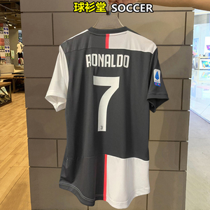 正版尤文图斯7号c罗球衣19-20尤文主场10迪巴拉球员版短袖足球服