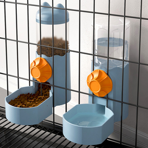 狗狗悬挂式饮水器猫咪挂笼喝水器不插电宠物自动狗粮喂食器喂水器