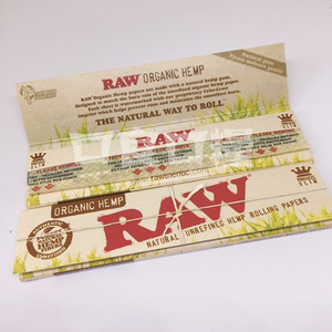 西班牙进口raw烟纸 organic 手卷烟纸110mm 有机纸 raw卷烟器伴侣