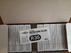 羽毛r35 病理r35刀片  包邮 日本进口正品 feather blade r35