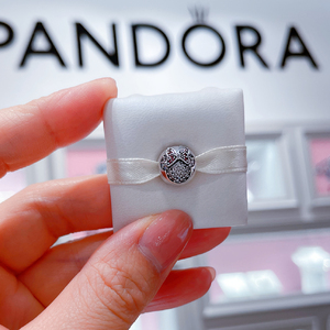 现货蜗牛pandora潘多拉正品专柜迪士尼 米妮 固定扣 791450cz礼物