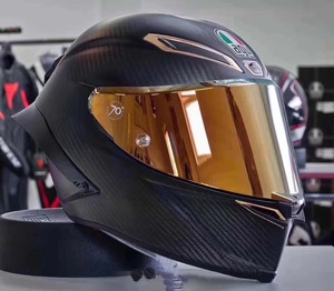 意大利agv pista gp r碳纤维摩托车头盔 agv 70周年头盔 限量版